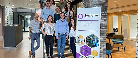 The participants of the Symeres PhD Prize Symposium