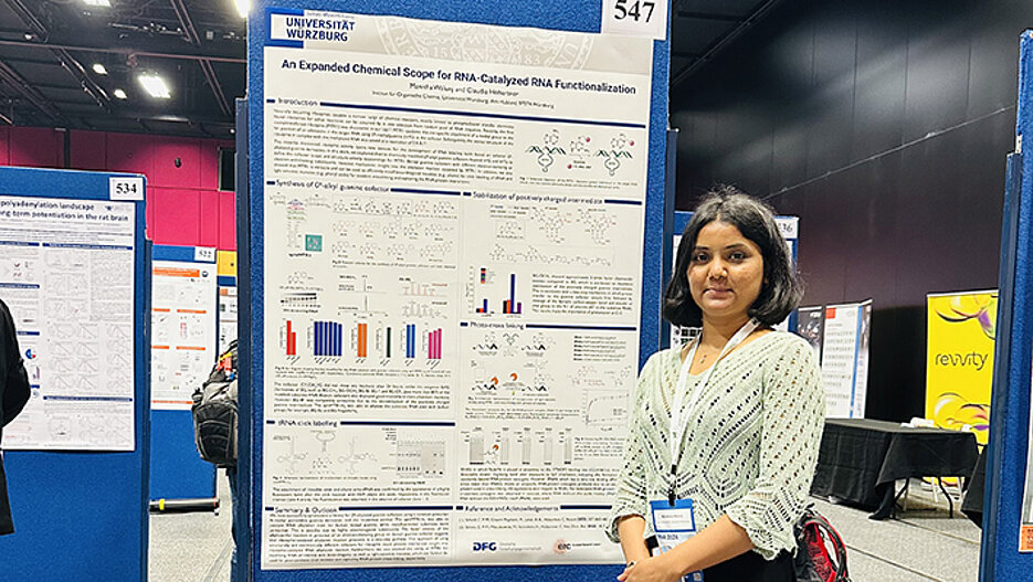 Poster prize for Manisha